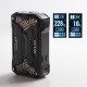 Authentic Rincoe Mechman Lite 228W TC VW Variable Wattage Vape Box Mod - Black Gold, 1~228W, 2 x 18650