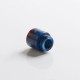 Authentic VapeSoon DT116 810 Drip Tip for RDA / RTA / RDTA Vape Atomizer - Blue, Resin, 18mm