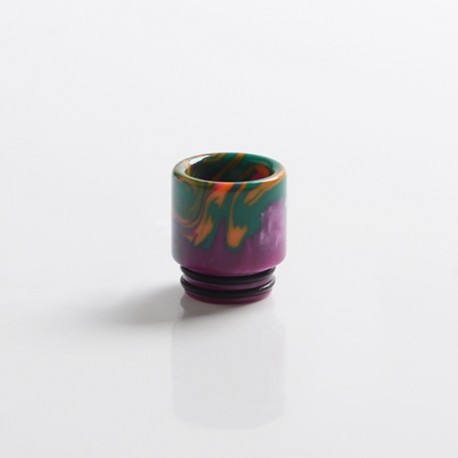 Authentic VapeSoon DT116 810 Drip Tip for RDA / RTA / RDTA Atomizer - Purple, Resin, 18mm