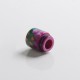 Authentic VapeSoon DT116 810 Drip Tip for RDA / RTA / RDTA Vape Atomizer - Purple, Resin, 18mm