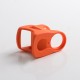 Authentic SXK Supbox Box Mod Kit Replacement 510 Atomizer + Pod Cartridge Case Cage Sleeves - Red Orange (2 PCS)