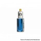 Authentic Eleaf iStick S80 80W Battery VW Box Mod + GZeno Tank Kit - Blue, 1800mAh, 1~80W, 3.0ml, 1.2ohm