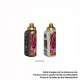 Authentic Asvape Hita Ink 40W Pod System Mod Kit - Silver + Qiong Qi, 1500mAh, 5~40W, 3.0ml