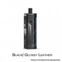 Authentic LostVape Thelema 80W Pod System VW Mod Kit - Black/Glossy Leather, 3000mAh, 5~80W, 4.0ml, 0.2ohm / 0.3ohm