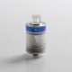 Authentic Auguse Khaos RDTA Rebuildable Dripping Tank Vape Atomizer w/ BF Pin - Silver, SS + Glass / PC, 22mm, 2.0ml