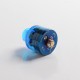 Authentic Oumier Wasp Nano S Dual-Coil RDA Rebuildable Dripping Vape Atomizer w/ BF Pin - Blue, 25mm Diameter