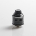 [Ships from Bonded Warehouse] Authentic Oumier Wasp Nano S Dual-Coil RDA Atomizer w/ BF Pin - Black, 25mm