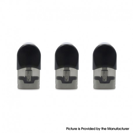 [Ships from Bonded Warehouse] Authentic Asvape Vulcan Pod System Replacement Empty Pod Cartridge - 1.5ml, 1.2ohm (3 PCS)