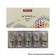 Authentic Timesvape Wave Mini Mod Kit Replacement Ceramic Coil Head - 1.2ohm (5 PCS)