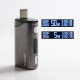 Authentic FreeMax Autopod50 50W 2000mAh VW Box Mod Pod System Vape Starter Kit - Gun Metal, 0.25ohm / 0.5ohm, 4ml, 5~50W