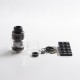 Authentic Vandy Vape Kylin Mini V2 RTA Rebuildable Tank Vape Atomizer - Gun Metal, 3.0 / 5.0ml, 24.4mm Diameter