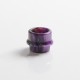 Authentic Steam Crave Aromamizer Supreme V3 RDTA Replacement Small Bore 810 Drip Tip - Purple, Resin