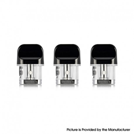 Authentic SMOKTech SMOK Novo 3 Pod System Replacement Pod Cartridge - 2.0ml, 0.8ohm Mesh Coil (3 PCS)