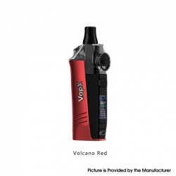 Authentic VapX Geyser S 50W Pod System Mod Kit - Volcano Red, 1500mAh, 3.2ml, 0.25ohm