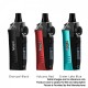 Authentic VapX Geyser S 50W Pod System Mod Kit - Volcano Red, 1500mAh, 3.2ml, 0.25ohm