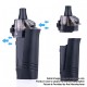 Authentic VapX Geyser S 50W Pod System Mod Kit - Volcano Red, 1500mAh, 3.2ml, 0.25ohm
