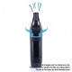 Authentic VapX Geyser S 50W Pod System Mod Kit - Charcoal Black, 1500mAh, 3.2ml, 0.25ohm