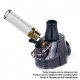 Authentic VapX Geyser S 50W Pod System Mod Kit - Charcoal Black, 1500mAh, 3.2ml, 0.25ohm