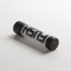 Authentic Acrohm Fush LED Semi-Mechanical Tube Mod - Black, 1 x 18650, 26mm Diameter