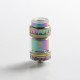 Authentic Dovpo x Vaping Bogan Blotto Mini RTA Rebuildable Tank Vape Atomizer - Rainbow, Glass + PCTG, 2ml /4ml, 23.4mm Diameter