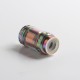 Authentic Dovpo x Vaping Bogan Blotto Mini RTA Rebuildable Tank Vape Atomizer - Rainbow, Glass + PCTG, 2ml /4ml, 23.4mm Diameter