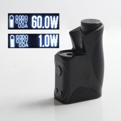 Authentic Dovpo College DNA60 60W TC VW Variable Wattage Box Mod - Black, 1~60W, 1 x 18650, EVOLV DNA60 chipset