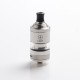 Authentic Kizoku Techmod 80W TC VV VW Box Mod Vape Starter Kit + Limit MTL / DTL RTA Tank - Silver + White, 3.0ml, 1 x 18650