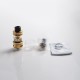 Authentic Wotofo OFRF NexMESH Pro Sub Ohm Tank Clearomizer Vape Atomizer - Gold, 0.2 / 0.15ohm, 4.5 / 6.0ml, 27mm Diameter