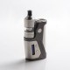 Authentic Kizoku Techmod 80W TC VV VW Box Mod Vape Starter Kit + Limit MTL / DTL RTA Tank - Gun Metal, 3.0ml, 1 x 18650