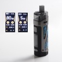 Authentic SMOKTech SMOK SCAR-P3 80W 2000mAh VW Box Mod Pod System Starter Kit - Fluid Blue, Zinc Alloy, 5~80W