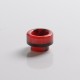 Authentic Wotofo 810 Drip Tip for Profile RDTA Vape Atomizer - Black + Red, Resin + Stainless Steel