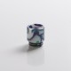 Authentic VapeSoon DT116 810 Drip Tip for RDA / RTA / RDTA Vape Atomizer - White, Resin, 18mm