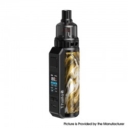 Authentic SMOK Thallo S Pod Mod Kit - Fluid Gold, 5~100W, 1 x 18650 / 21700, IQ-XS Chipset, RPM 2 Pod 5.0ml, 0.16ohm/ 0.6ohm