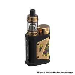 Authentic SMOK Scar-Mini Kit 80W VW Box Mod with TFV9 Mini Tank Atomizer - Fluid Gold, VW 1~80W, 1 x 18650, 3.0ml, 0.15ohm