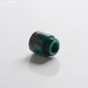 Authentic VapeSoon DT116 810 Drip Tip for RDA / RTA / RDTA Vape Atomizer - Green, Resin, 18mm