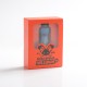 Authentic Hellvape Dead Rabbit V2 RTA Rebuildable Tank Vape Atomizer - Blue, Stainless Steel, 2ml / 5ml, 25mm Diameter