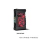 Authentic Vandy Vape Jackaroo Dual 188W TC VW Vape Box Mod - Resin Red Agate, 5~188W, 2 x 18650, IP67 Waterproof