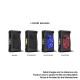 Authentic Vandy Vape Jackaroo Dual 188W TC VW Vape Box Mod - Resin Red Agate, 5~188W, 2 x 18650, IP67 Waterproof