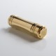 Authentic Timesvape Heavy Hitter Vape Mechanical Mod - Brass, Brass, 1 x 20700 / 21700