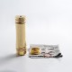 Authentic Timesvape Heavy Hitter Vape Mechanical Mod - Brass, Brass, 1 x 20700 / 21700