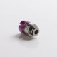 Authentic REEWAPE AS319 510 Drip Tip for RDA / RTA / RDTA / Sub Ohm Tank Vape Atomizer - Purple Gold, Resin & SS, 20mm