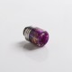 Authentic REEWAPE AS319 510 Drip Tip for RDA / RTA / RDTA / Sub Ohm Tank Vape Atomizer - Purple Gold, Resin & SS, 20mm