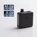 [Ships from Battery Warehouse] Authentic SXK Bantam Revision 30W VW Box Mod Kit w/ 18350 Battery - Black, 5~30W, 1 x 18350