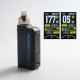 Authentic Voopoo Drag Max 177W VW Pod System Vape Box Mod Kit - Galaxy Blue, 5~177W, 2 x 18650, 4.5ml, 0.15 / 0.2ohm