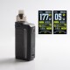 Authentic Voopoo Drag Max 177W VW Pod System Vape Box Mod Kit - Vintage Grey, 5~177W, 2 x 18650, 4.5ml, 0.15 / 0.2ohm