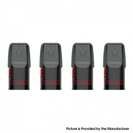 Authentic Vaporbucks FreeSE Replacement Pod Cartridge w/ 1.5ohm Coil - 1.6ml (4 PCS)