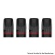 Authentic Vaporbucks Frees Replacement Pod Cartridge w/ 1.4ohm Coil - 1.6ml (4 PCS)