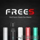 Authentic Vaporbucks Frees Pod System Starter Kit - Cyan, 520mAh 1.6ml, 1.4ohm