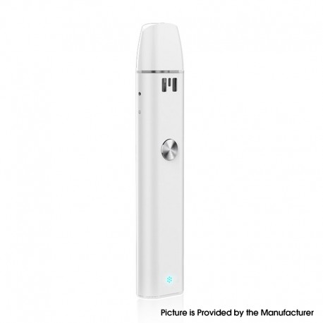 Authentic Vaporbucks Simmi Pod System Starter Kit - White, 520mAh, 1.8ml, 1.2ohm MTL Pod Cartridge