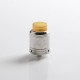 Authentic Uwell Fancier RTA / RDA Rebuildable Dripping Tank Atomizer - Silver, Stainless Steel, 4ml, 24mm Diameter
